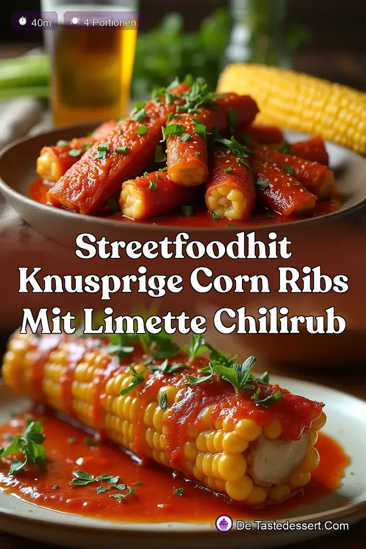 StreetfoodHit Knusprige Corn Ribs mit Limette ChiliRub