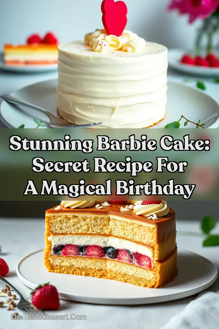 Stunning Barbie Cake: Secret Recipe For a Magical Birthday