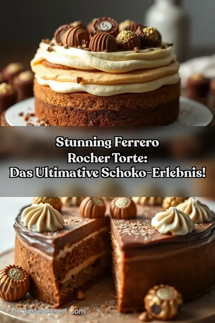Stunning Ferrero Rocher Torte: Das Ultimative Schoko-Erlebnis!