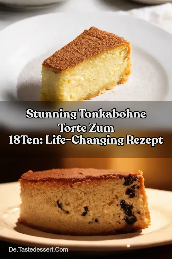 Stunning Tonkabohne Torte zum 18ten: Life-Changing Rezept
