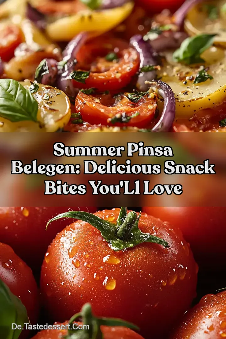 Summer Pinsa Belegen: Delicious Snack Bites You&#039 ll Love