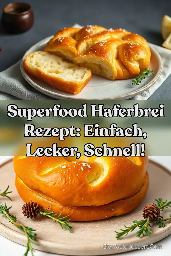 Superfood Haferbrei Rezept: Einfach Lecker Schnell!