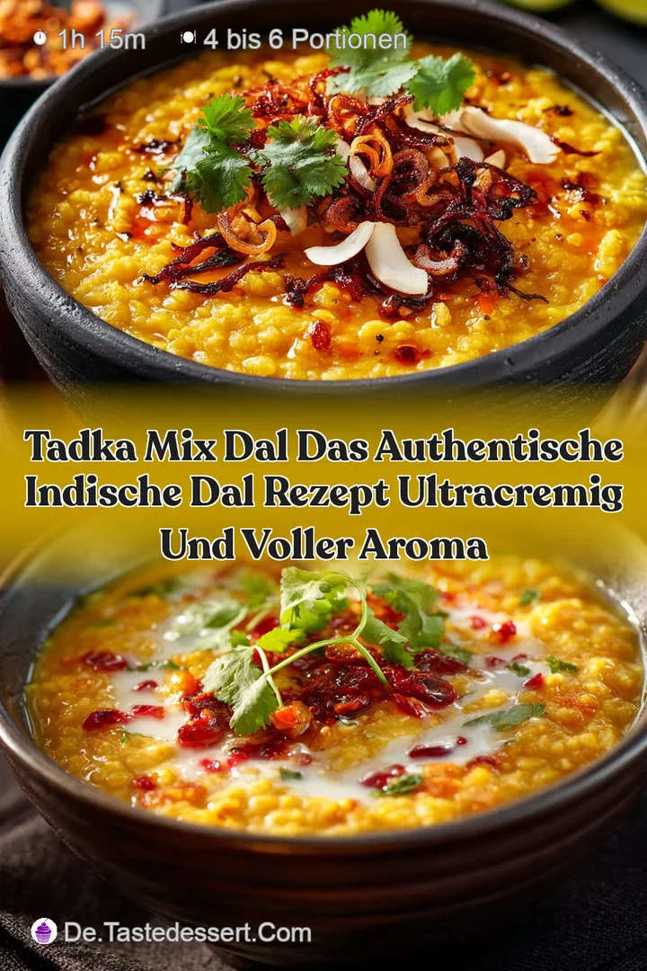 Tadka Mix Dal Das authentische Indische Dal Rezept Ultracremig und voller Aroma