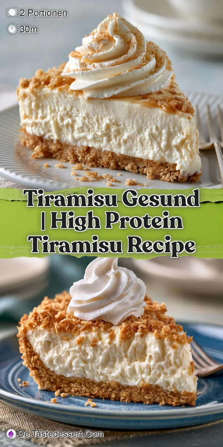 Nahaufnahme der fluffigen wei&szlig;en Creme, best&auml;ubt mit feinem Kakaopulver &uuml;ber einer saftigen, dunkelbraunen Schicht.
