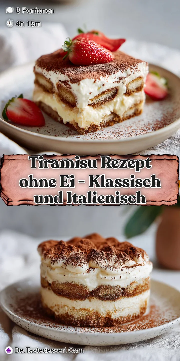 Close-up of velvety mascarpone and coffee-soaked ladyfingers, topped with a generous cocoa powder dusting.