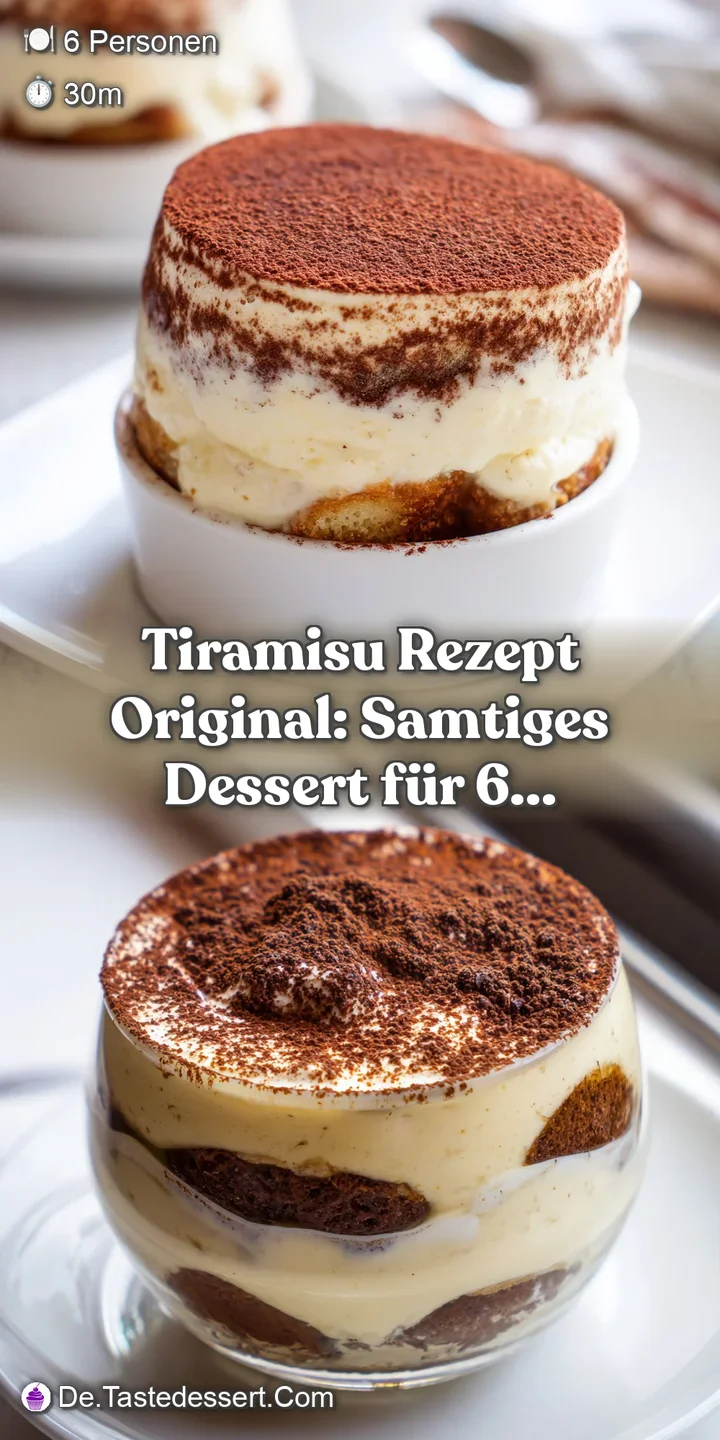 Makroaufnahme der luftigen, hellen Creme und kaffeegetr&auml;nkten Biskuits unter einer samtigen Schicht Kakaopulver.