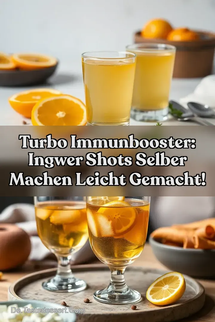 Turbo Immunbooster: Ingwer Shots Selber Machen Leicht Gemacht!