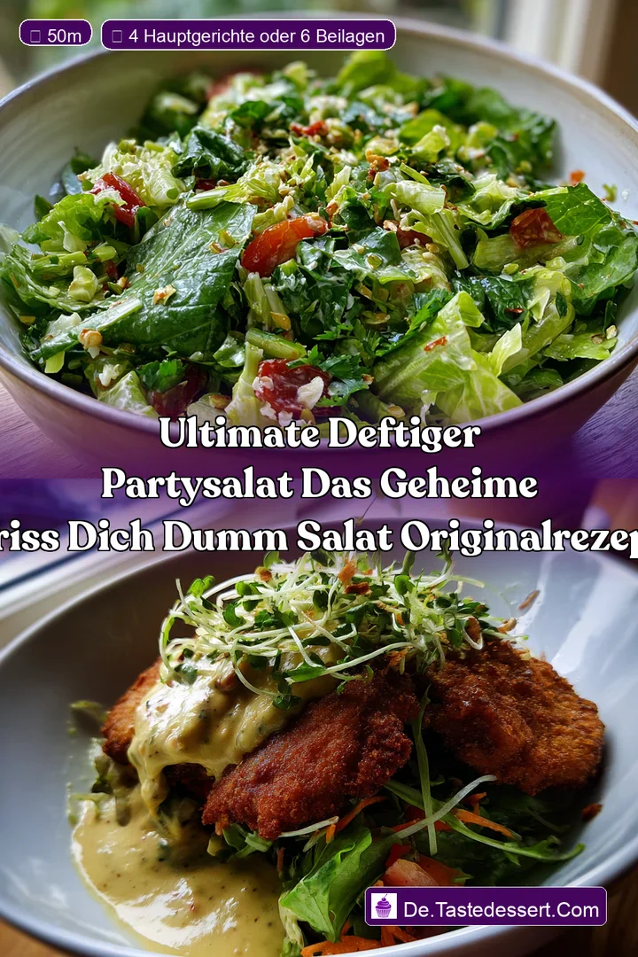Ultimate Deftiger Partysalat Das geheime Friss dich Dumm Salat Originalrezept