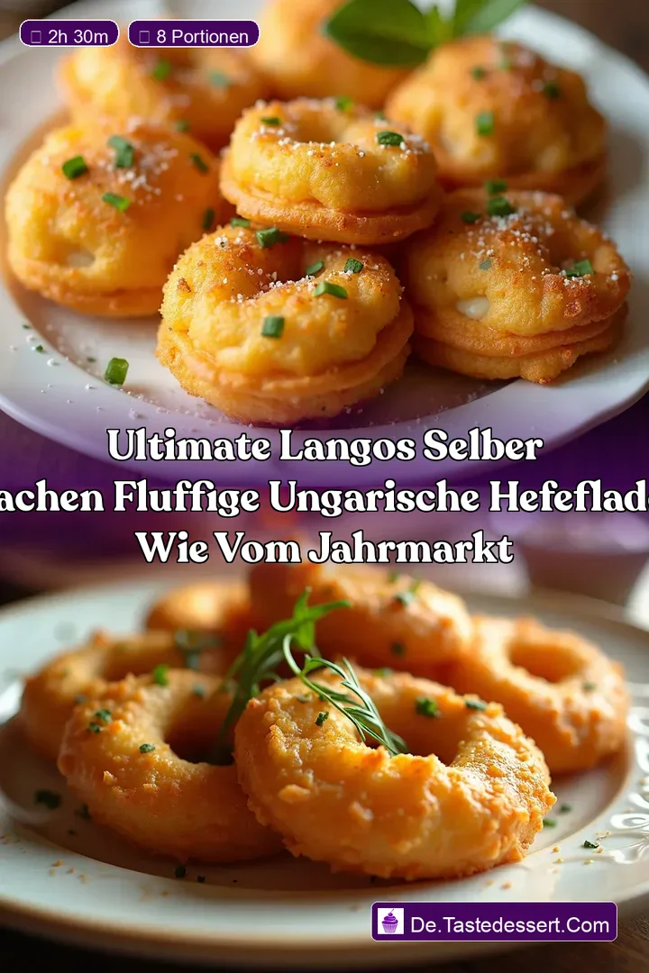 Ultimate Langos Selber Machen Fluffige Ungarische Hefefladen wie vom Jahrmarkt