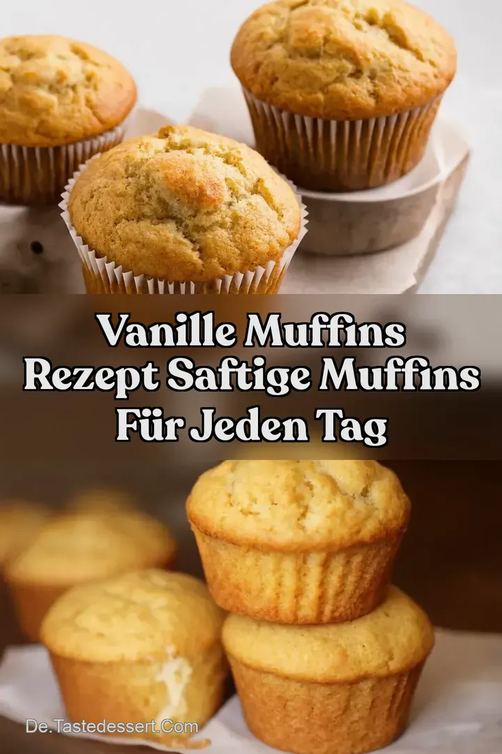 Vanille Muffins Rezept Saftige Muffins f&uuml;r jeden Tag