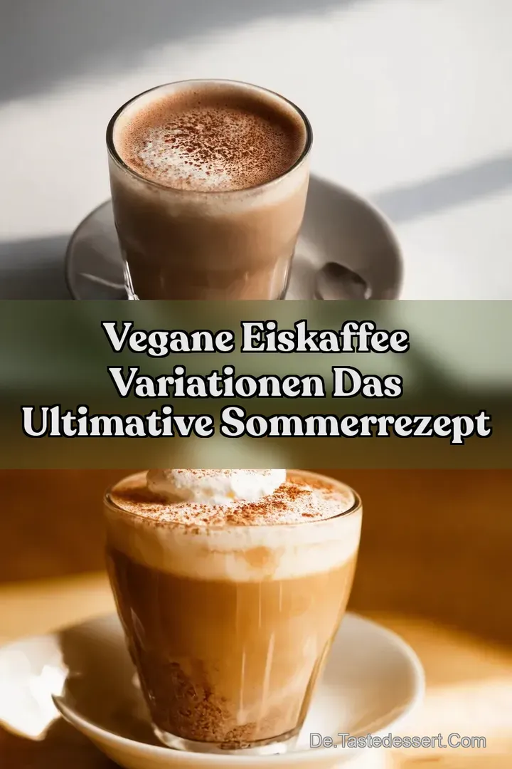 Vegane Eiskaffee Variationen Das Ultimative SommerRezept