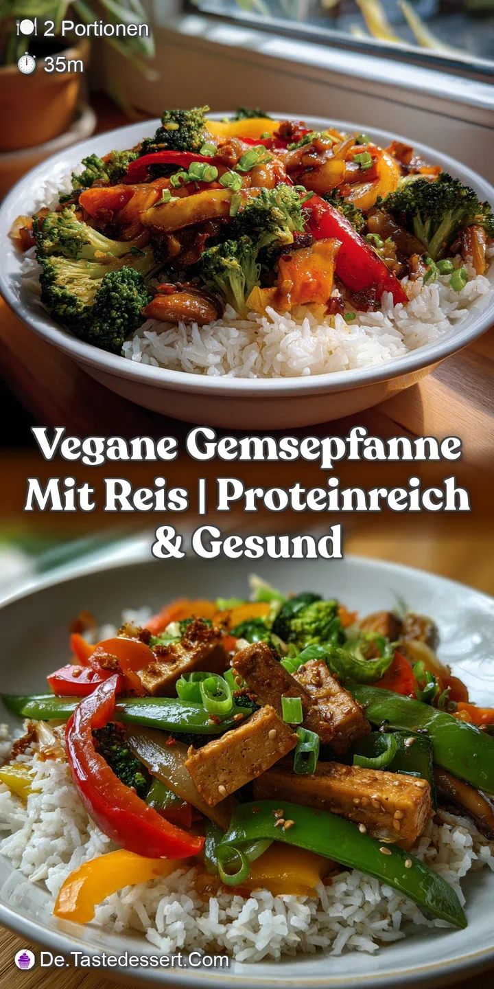 Close-up of the dish, highlighting the textures: glistening vegetables, tender rice. Rich colors, steam rising, promising ...