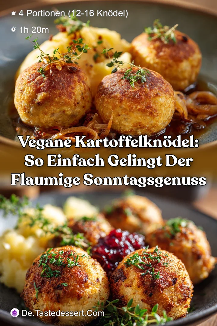 Vegane Kartoffelkn&ouml;del: So einfach gelingt der flaumige Sonntagsgenuss
