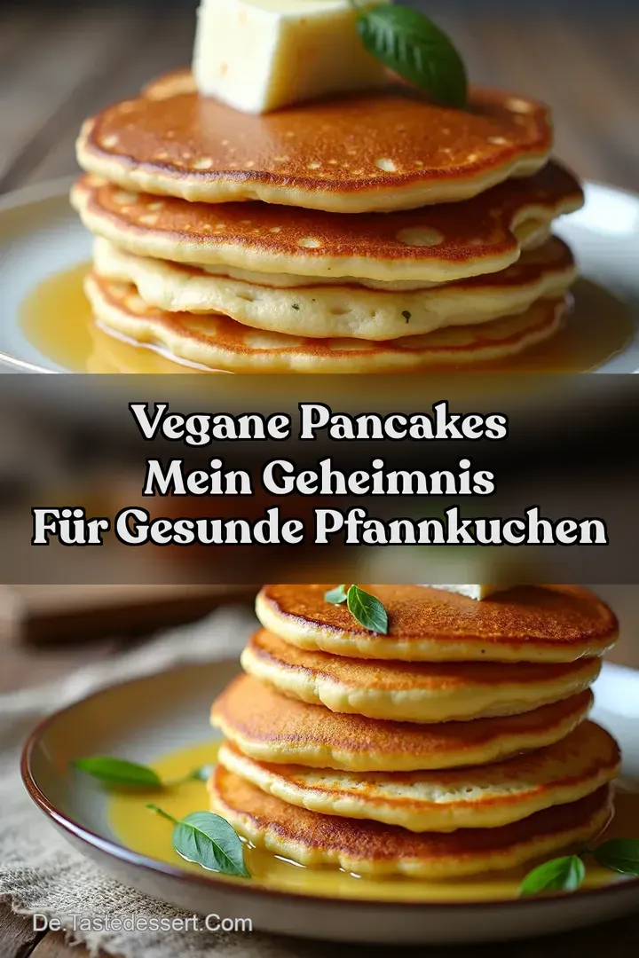 Vegane Pancakes Mein Geheimnis f&uuml;r Gesunde Pfannkuchen