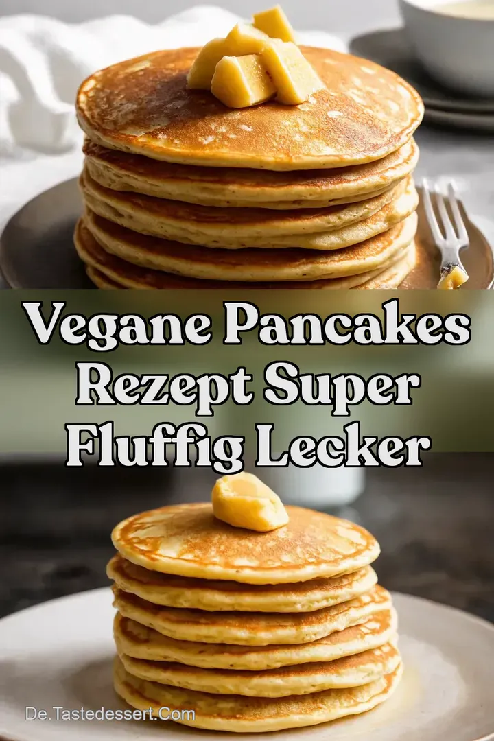 Vegane Pancakes Rezept Super Fluffig Lecker