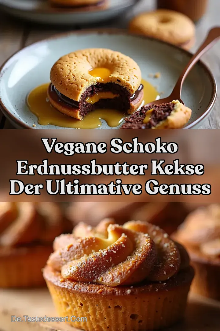 Vegane Schoko Erdnussbutter Kekse Der ultimative Genuss