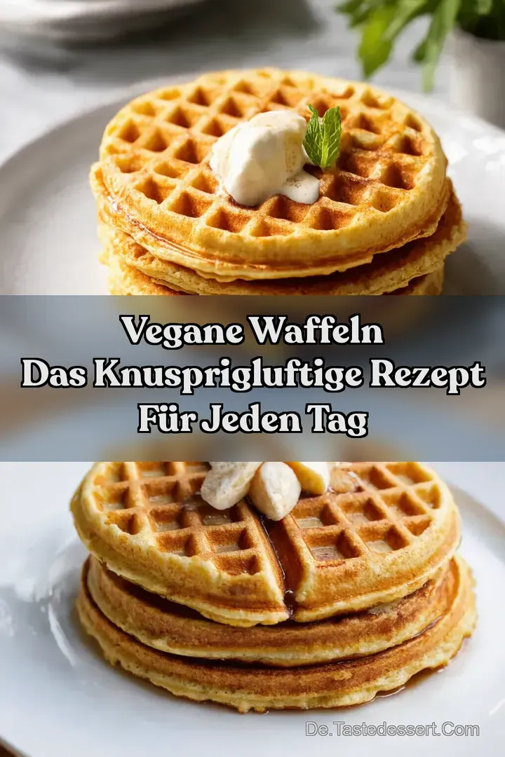 Vegane Waffeln Das KnusprigLuftige Rezept für Jeden Tag