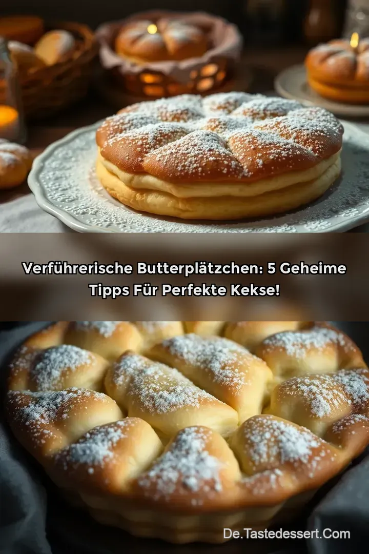 Verführerische Butterplätzchen: 5 geheime Tipps für perfekte Kekse!