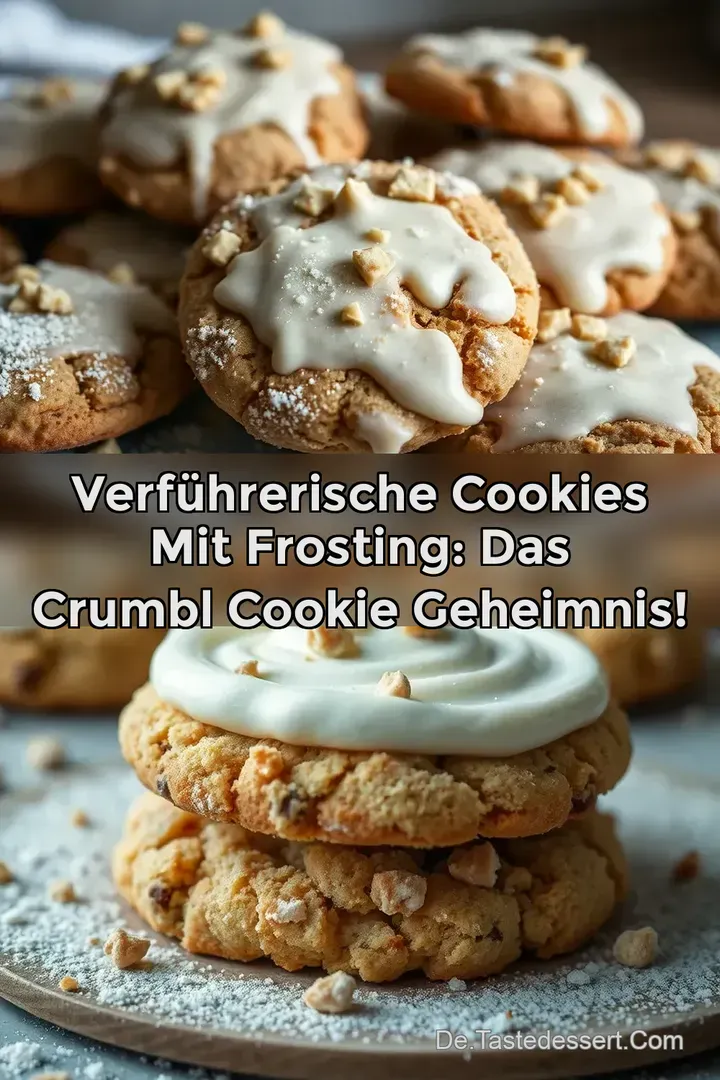 Verf&uuml;hrerische Cookies mit Frosting: Das Crumbl Cookie Geheimnis!