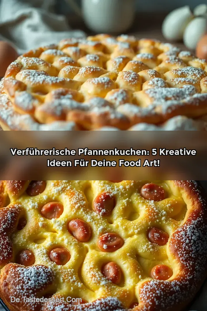 Verführerische Pfannenkuchen: 5 kreative Ideen für deine Food Art!