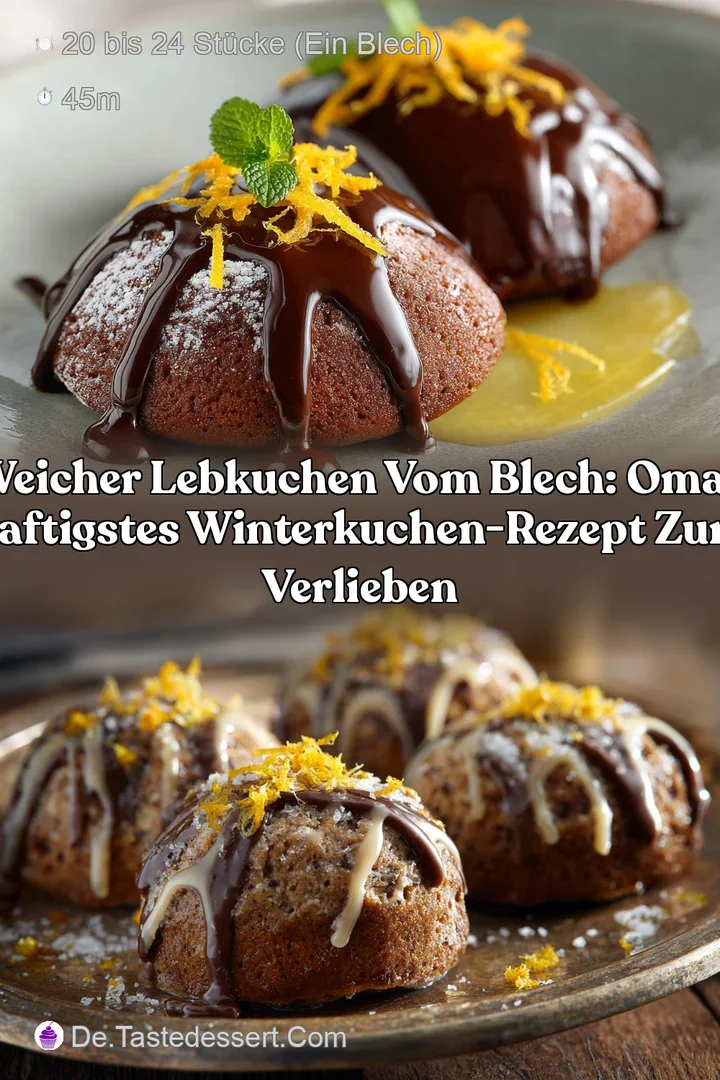 Weicher Lebkuchen vom Blech: Omas saftigstes Winterkuchen-Rezept zum Verlieben