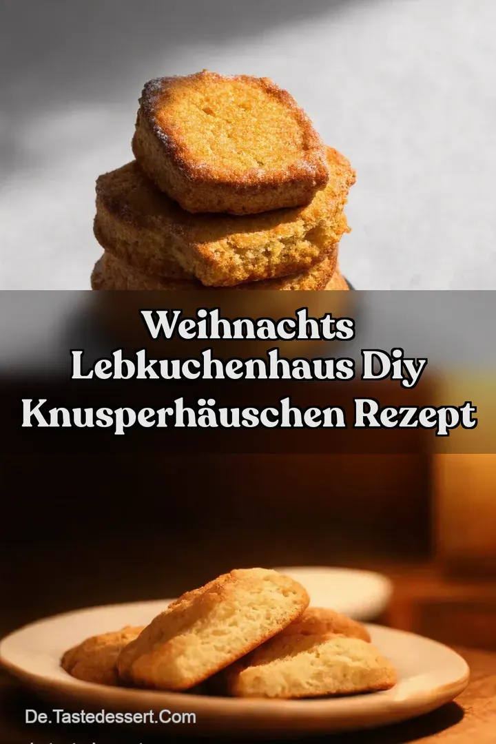 Weihnachts Lebkuchenhaus DIY Knusperh&auml;uschen Rezept