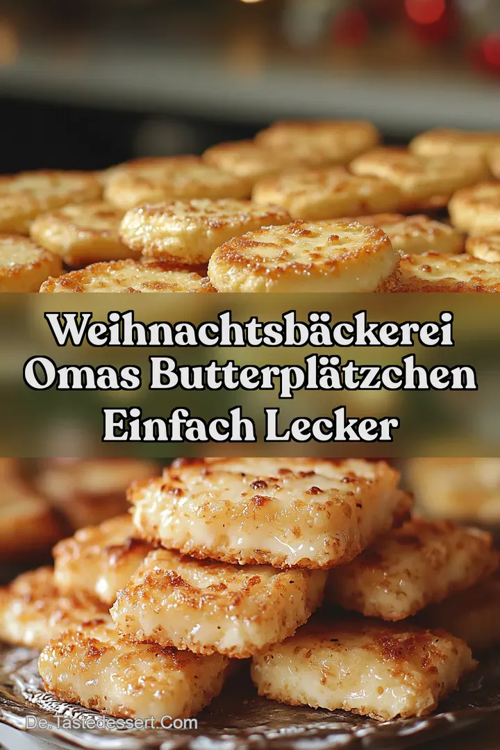 Weihnachtsb&auml;ckerei Omas Butterpl&auml;tzchen Einfach Lecker