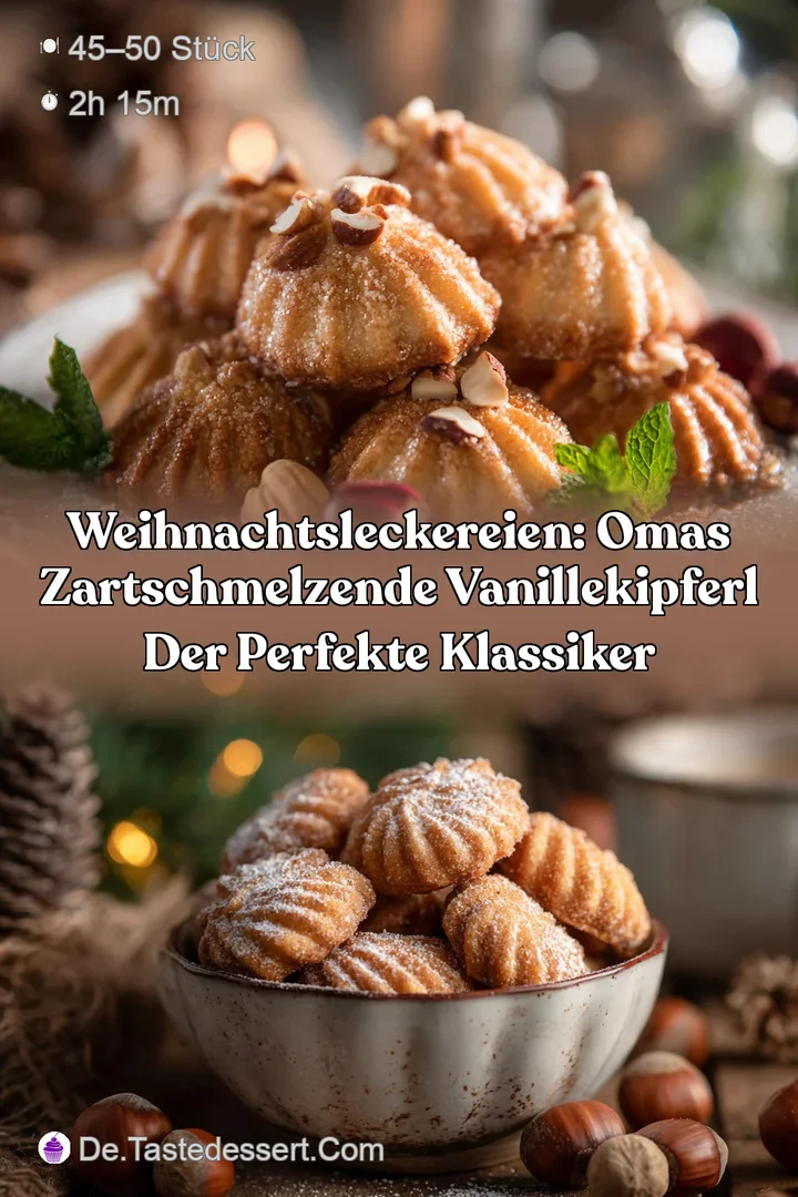 Weihnachtsleckereien: Omas zartschmelzende Vanillekipferl der perfekte Klassiker