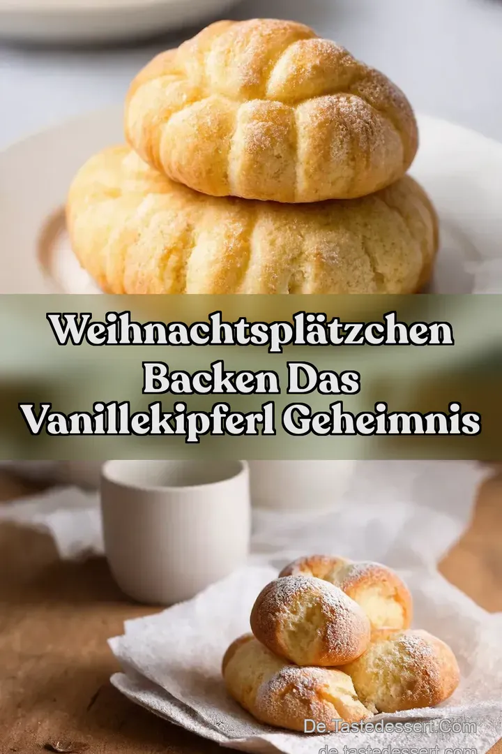 Weihnachtspl&auml;tzchen backen Das Vanillekipferl Geheimnis
