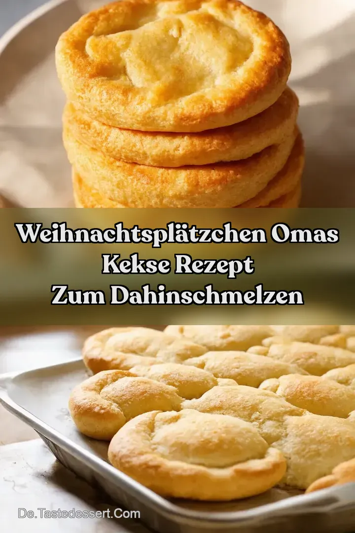 Weihnachtspl&auml;tzchen Omas Kekse Rezept zum Dahinschmelzen