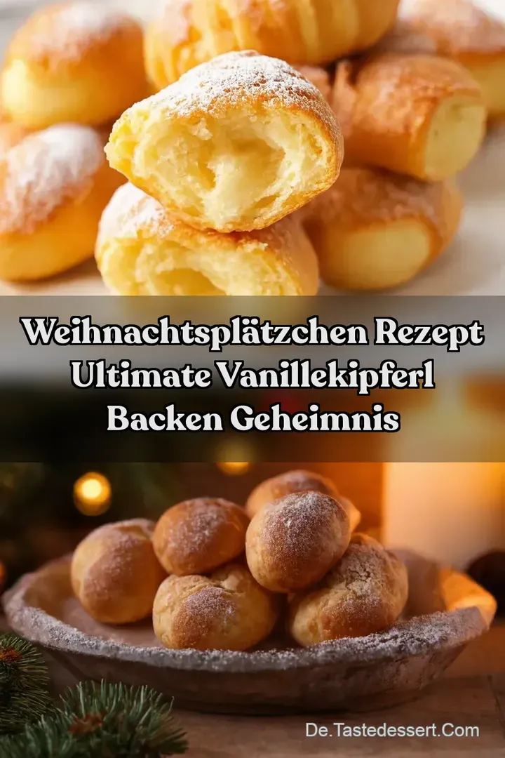 Weihnachtspl&auml;tzchen Rezept Ultimate Vanillekipferl Backen Geheimnis