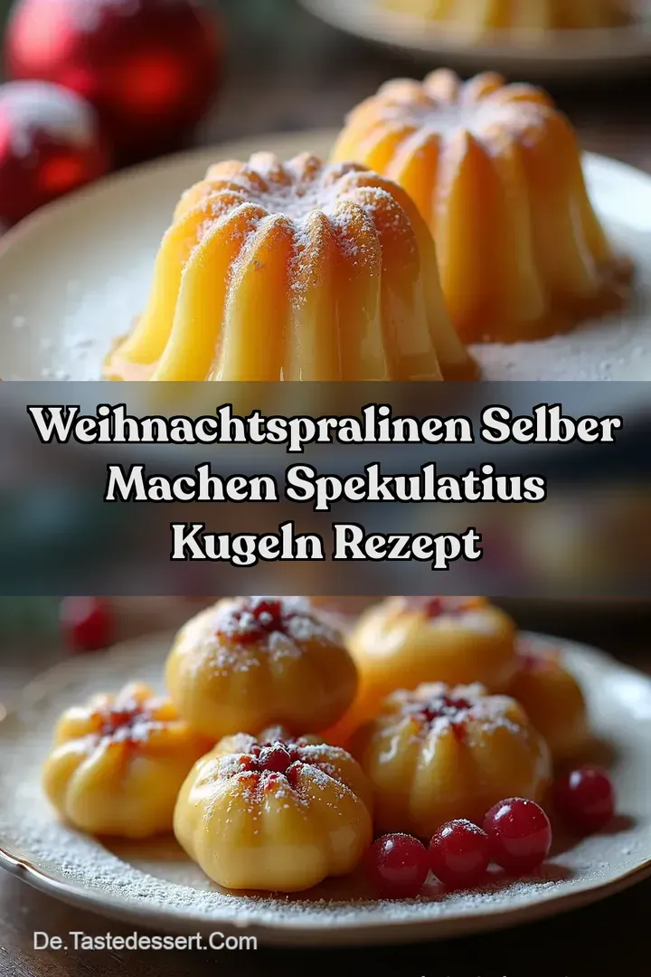 Weihnachtspralinen Selber Machen Spekulatius Kugeln Rezept