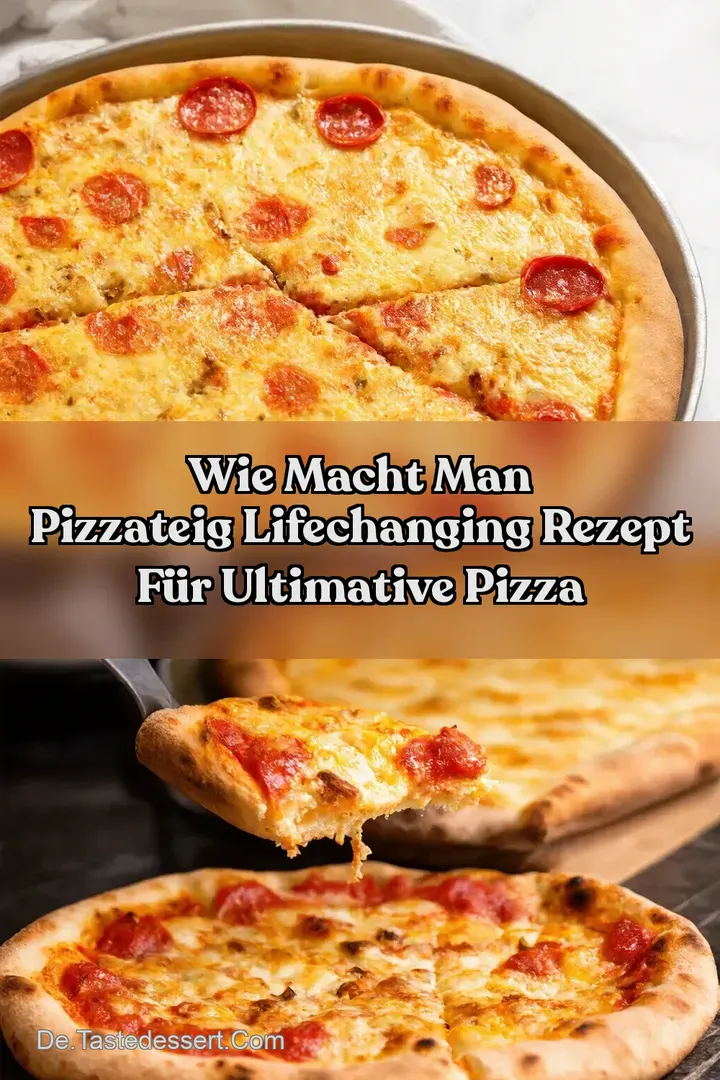 Wie macht man Pizzateig LifeChanging Rezept f&uuml;r Ultimative Pizza