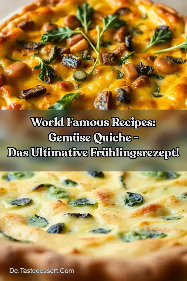 World Famous Recipes: Gemüse Quiche - Das ultimative Frühlingsrezept!
