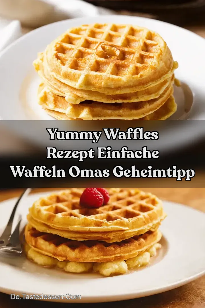 Yummy Waffles Rezept Einfache Waffeln Omas Geheimtipp