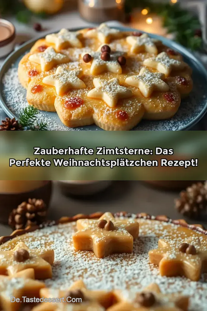 Zauberhafte Zimtsterne: Das perfekte Weihnachtsplätzchen Rezept!