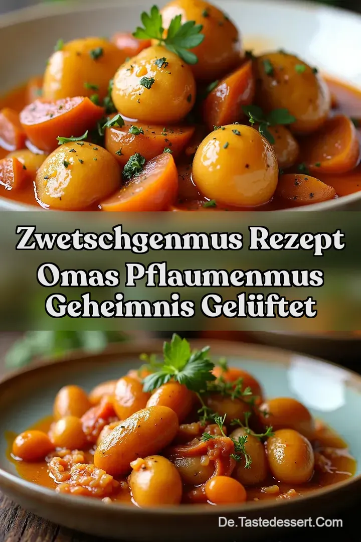 Zwetschgenmus Rezept Omas Pflaumenmus Geheimnis Gel&uuml;ftet