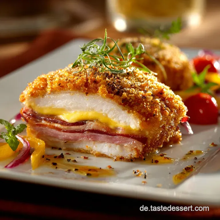 Cordon Bleu Variante Das Herzhafte Alpenwunder Mit Bergk&auml;se Und S&uuml;dtiroler Speck presentation