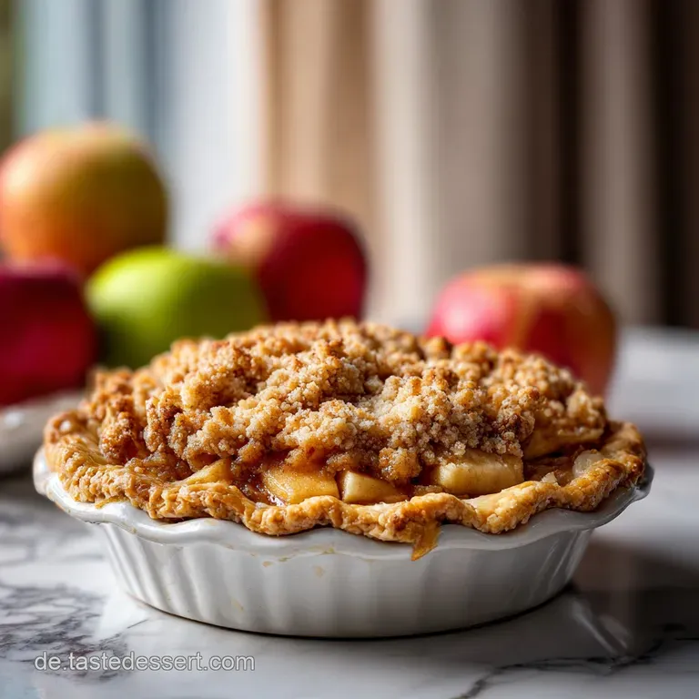 Apfelkuchen mit Streusel: Saftiger R&uuml;hrteig