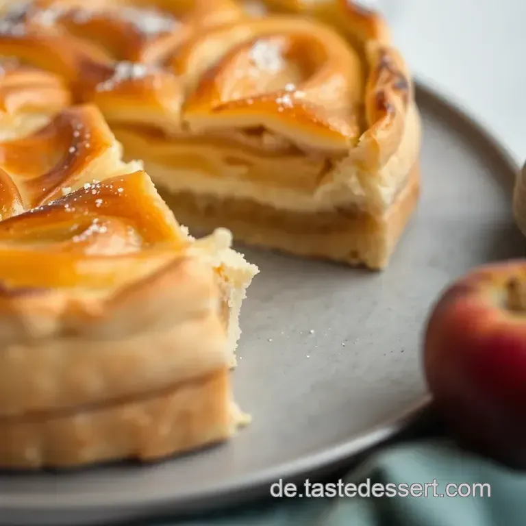 Apfelstrudel mit Blätterteig – Der Blitz-Strudel für Genießer presentation