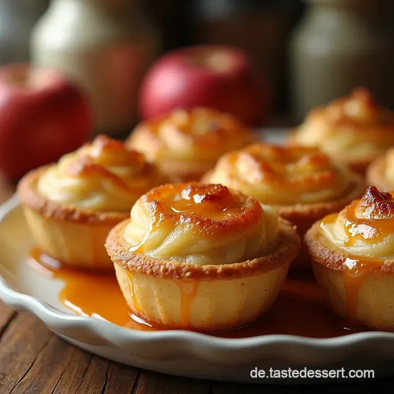 Apfeltaschen Mit Karamell presentation
