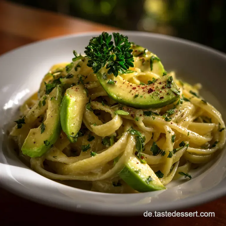 Avocado Pasta Rezept Schnell Einfach Mit 15 Minuten presentation