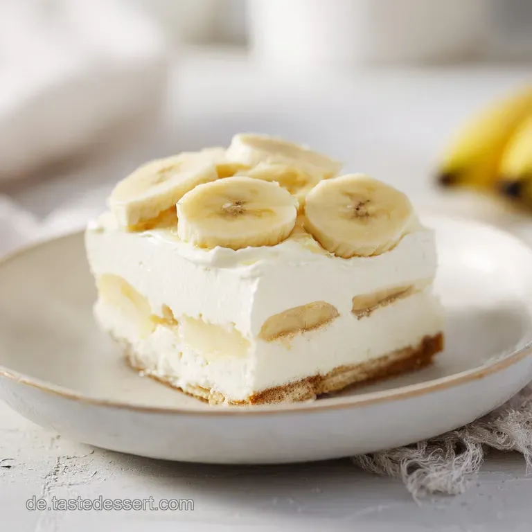 Bananen Tiramisu: Samtig und Fruchtig