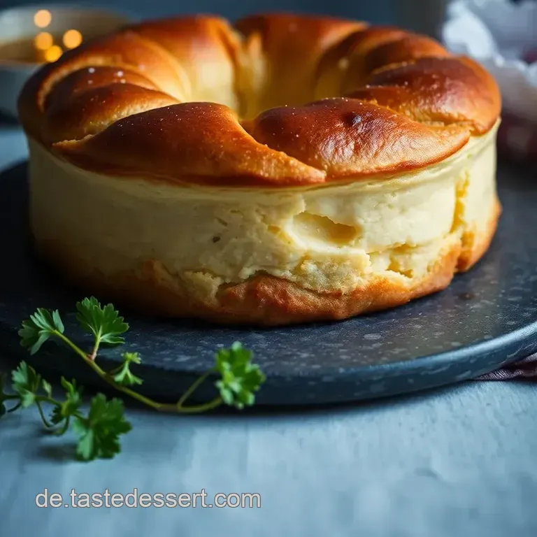 Bärlauch-Zupfbrot mit Bärlauch-Butter presentation