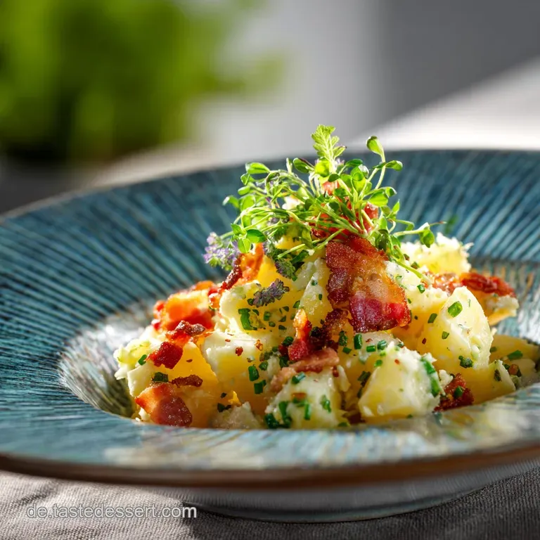 Bayerischer Kartoffelsalat: Warm W&uuml;rzig Und Das Original Rezept Mit Speck presentation
