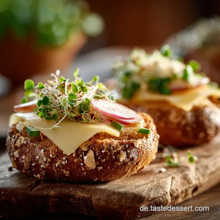 H&uuml;ttenk&auml;seWunder Blitzschnelle Low Carb Br&ouml;tchen Saftig und S&auml;ttigend