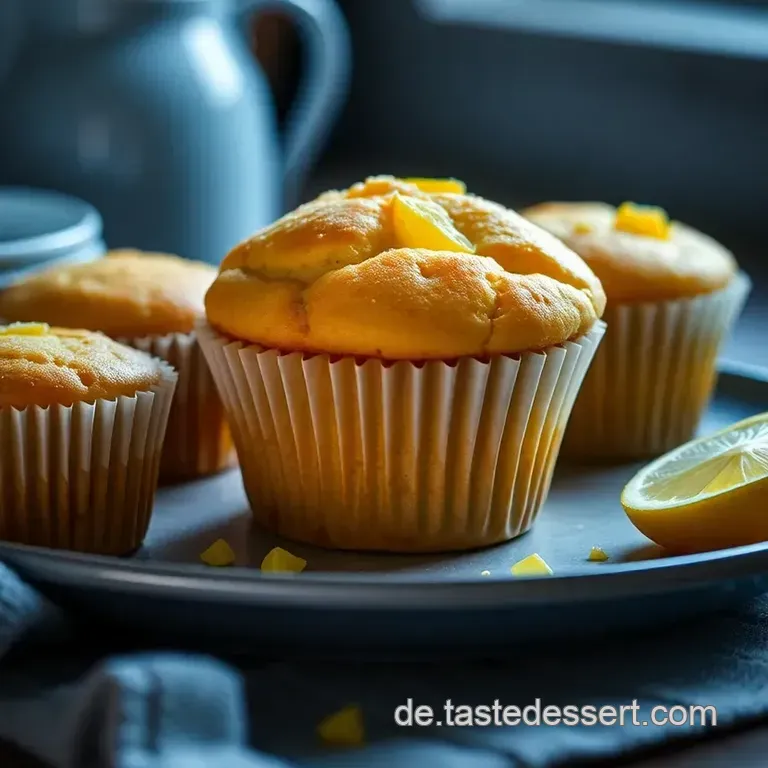 Blitz-Zitronenmuffins: So saftig so schnell! presentation