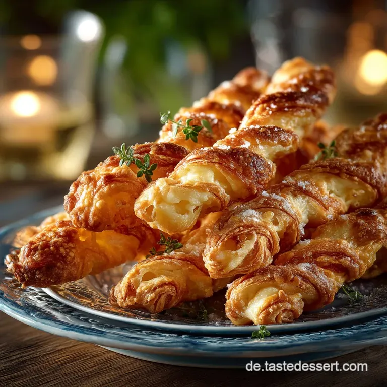 BlitzKäsestangen vom Blech Der perfekte Snack für zwischendurch presentation