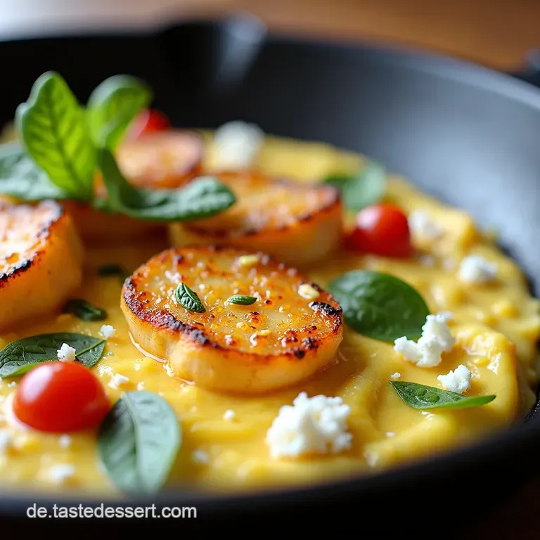 BlitzMittelmeerPfanne mit Garnelen und Feta