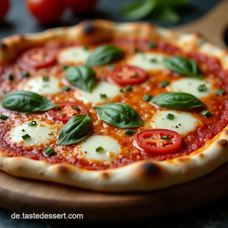 BlitzNapoli Die Schnelle Knusprige Pizza mit Hochwertigen BioZutaten